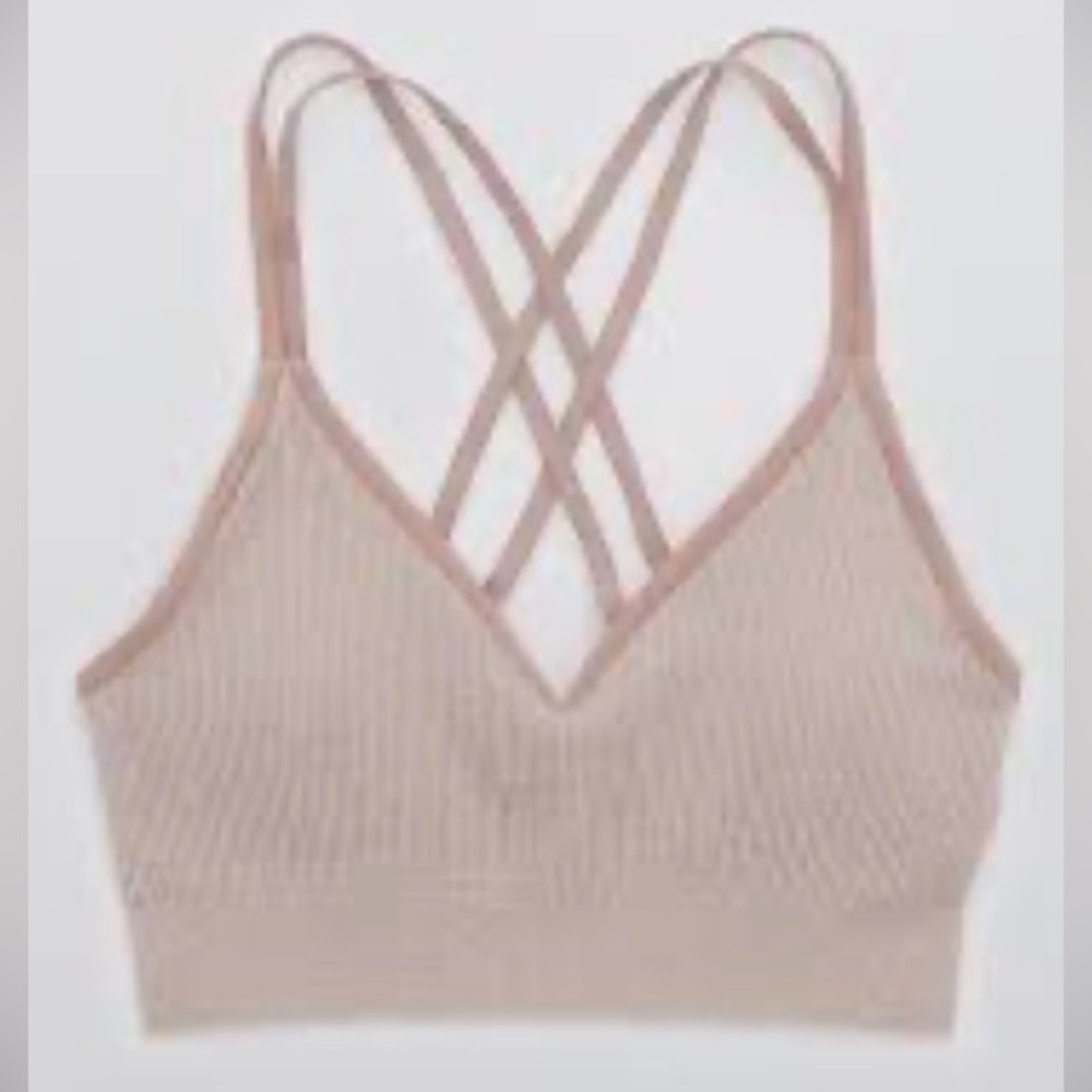 Aerie Seamless Strappy Padded Bralette